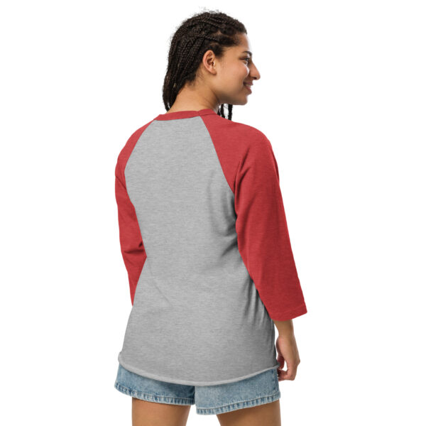 3/4 Sleeve Shirt - Veneka BB Gray and Red - Image 5