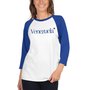 3/4 Sleeve Shirt - Venezuela BB Blue
