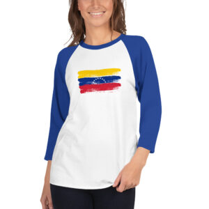 3/4 Sleeve Shirt Unisex - Venezuela