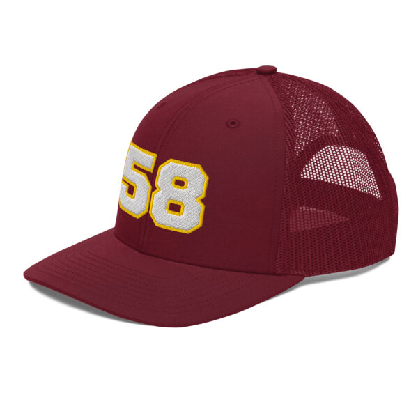 Hat Vintage Unisex  - Vinotinto Pride - Image 4