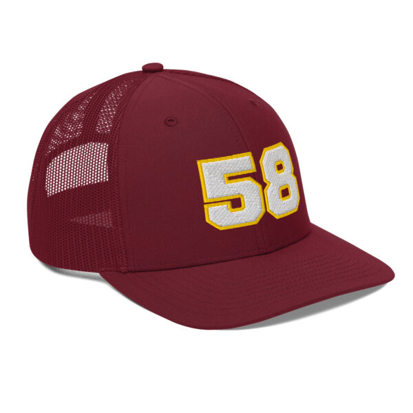 Hat Vintage Unisex  - Vinotinto Pride - Image 6
