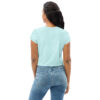 Crop Tee - Aqua - Image 6