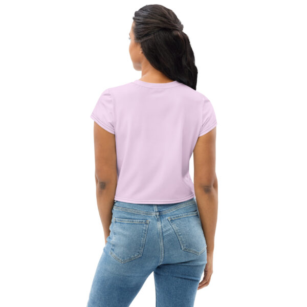 Crop Tee - Pink Water - Image 5