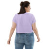 Crop Tee - Waves (Purple) - Image 3