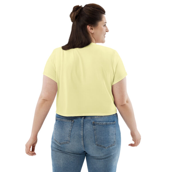 Crop Tee - Yellow Star - Image 3