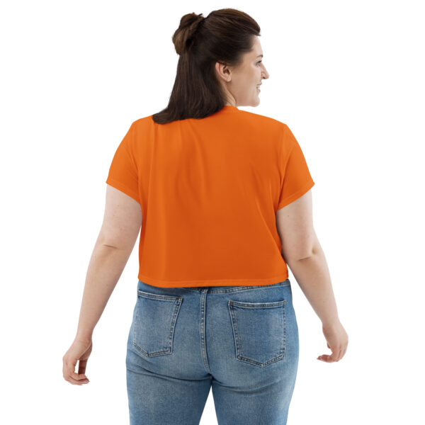 Crop Tee - Coral - Image 2