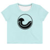 Crop Tee - Aqua - Image 5