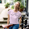 Crop Tee - Pink Water - Image 4