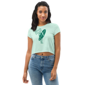 Crop Tee - Surfer Girl