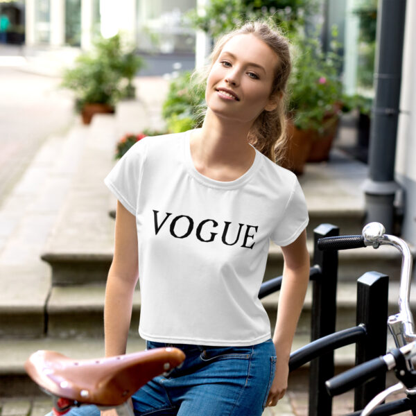Crop Tee - Vogue - Image 4