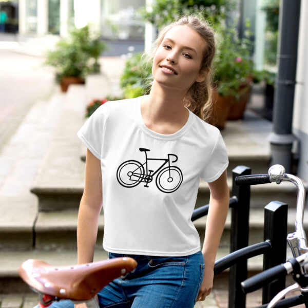 Crop Tee - Endless routes - Image 4