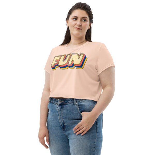 Crop Tee - Fun - Image 2