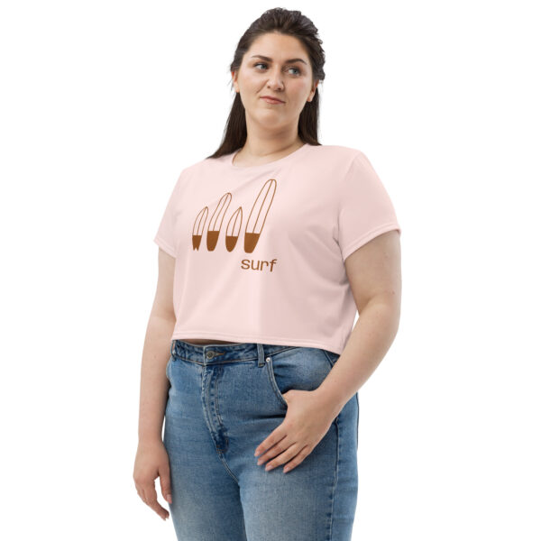 Crop Tee - Surfboards - Image 2