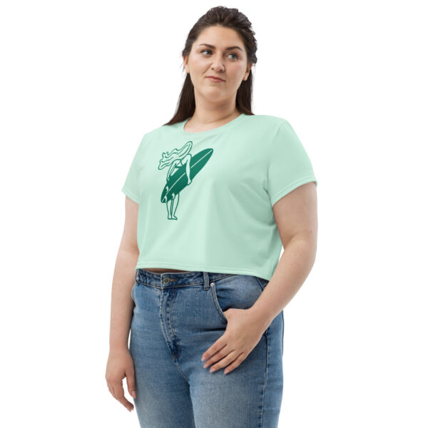 Crop Tee - Surfer Girl - Image 2