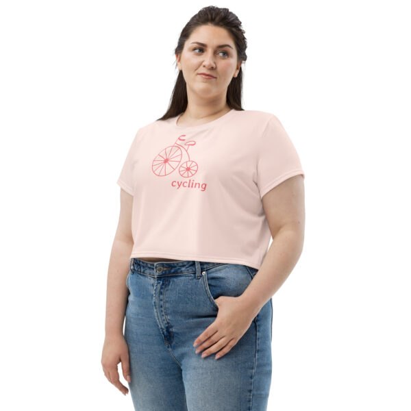 Crop Tee - Cycling - Image 2