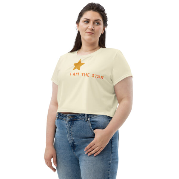 Crop Tee - I am the star - Image 2