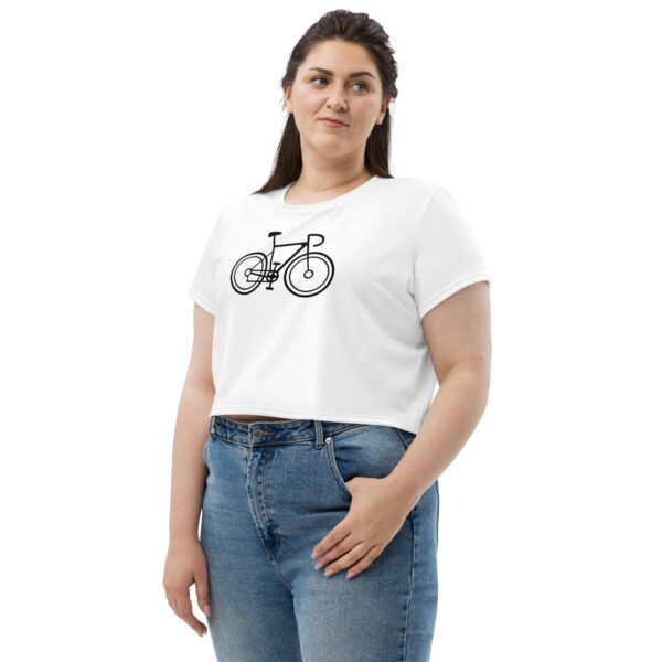 Crop Tee - Endless routes - Image 2