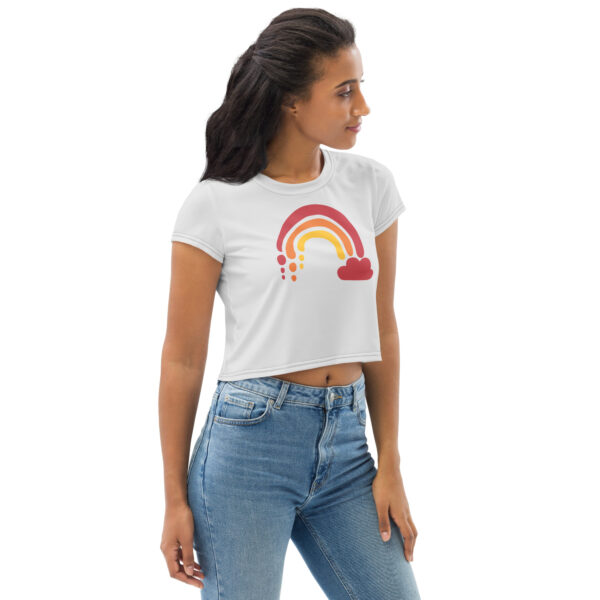 Crop Tee - Rainbow - Image 6