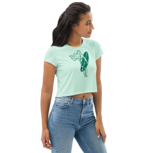 Crop Tee - Surfer Girl - Image 7