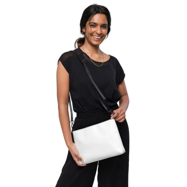 Crossbody bag - Heart Black and White - Image 3