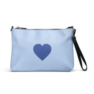 Crossbody bag - Blue Heart