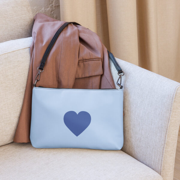 Crossbody bag - Blue Heart - Image 3