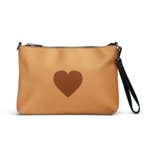 Crossbody bag - Gold Heart