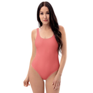 One-Piece Swimsuit - Caribbean Peach