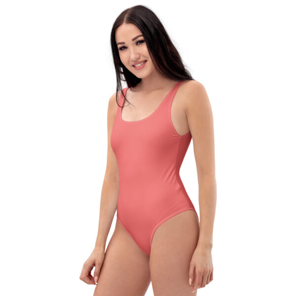 One-Piece Swimsuit - Caribbean Peach - Image 3