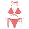 String bikini Eco - Caribbean Peach - Image 4