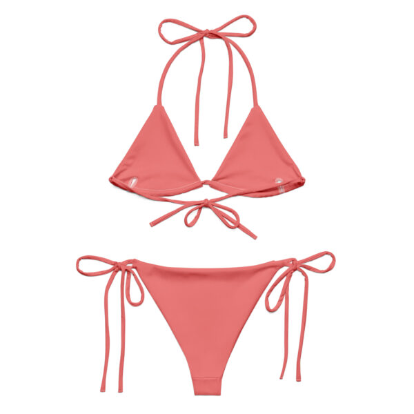 String bikini Eco - Caribbean Peach - Image 4