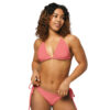 String bikini Eco - Caribbean Peach