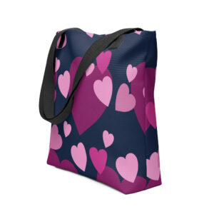 Tote bag - Purple Hearts