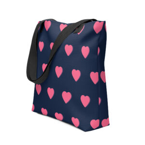 Tote bag - Pink Hearts