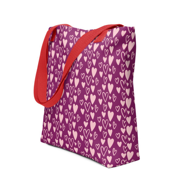Tote bag - Hearts - Image 2