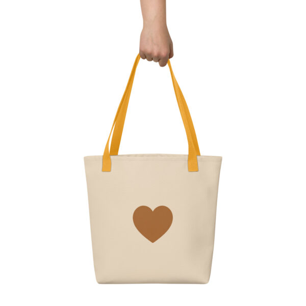 Tote bag - Golden Heart - Image 2