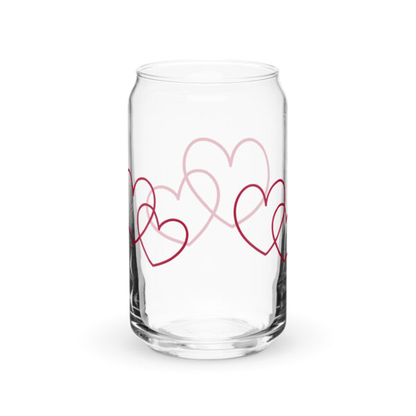 Can-shaped glass - Two Hearts - Image 6