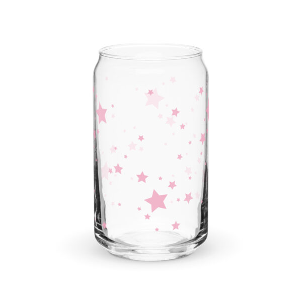 Can-shaped glass - Pink Stars - Image 7
