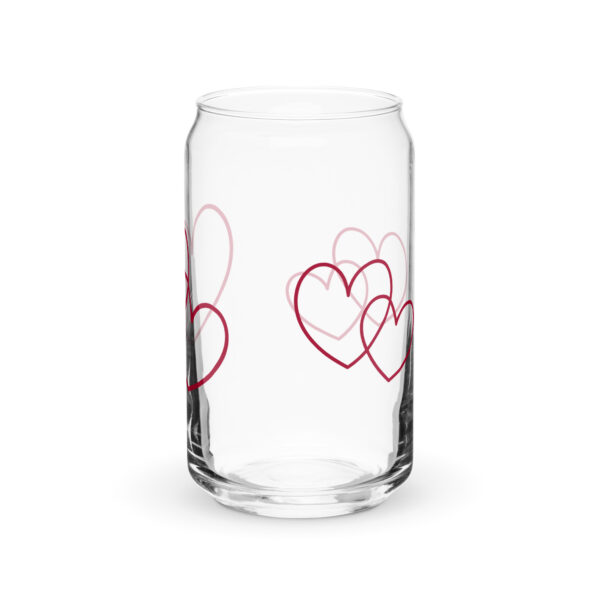 Can-shaped glass - Two Hearts - Image 7