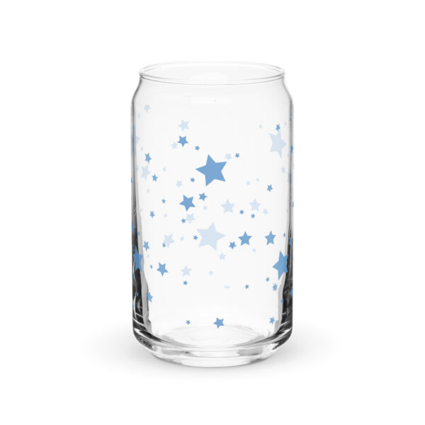 Can-shaped glass - Blue Stars - Image 8