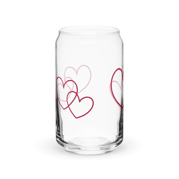 Can-shaped glass - Two Hearts - Image 8