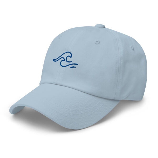 Dad hat Unisex - Blue Waves - Image 9