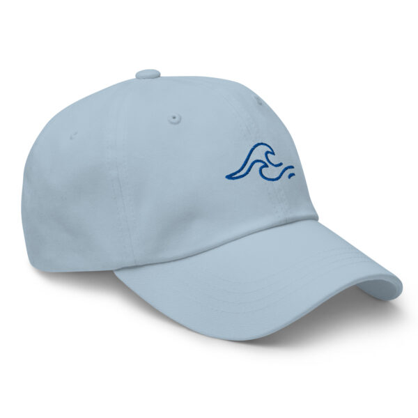 Dad hat Unisex - Blue Waves - Image 7