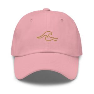 Dad hat - Pink Waves