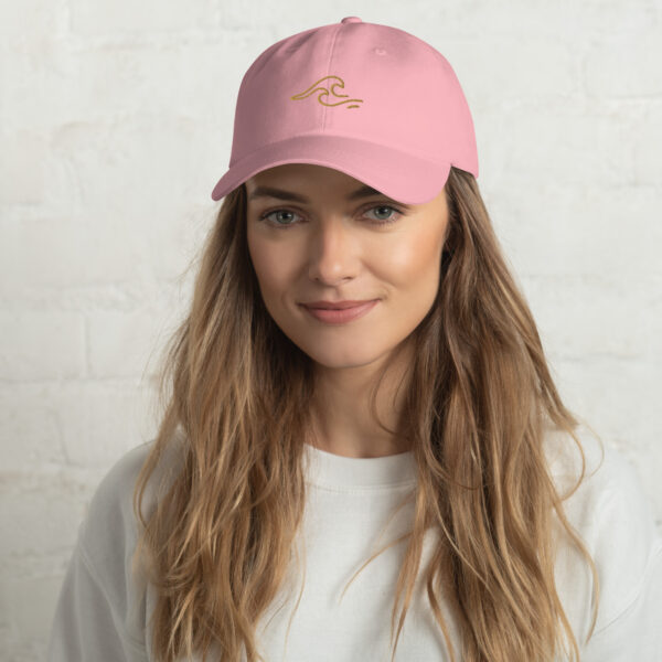 Dad hat - Pink Waves - Image 3