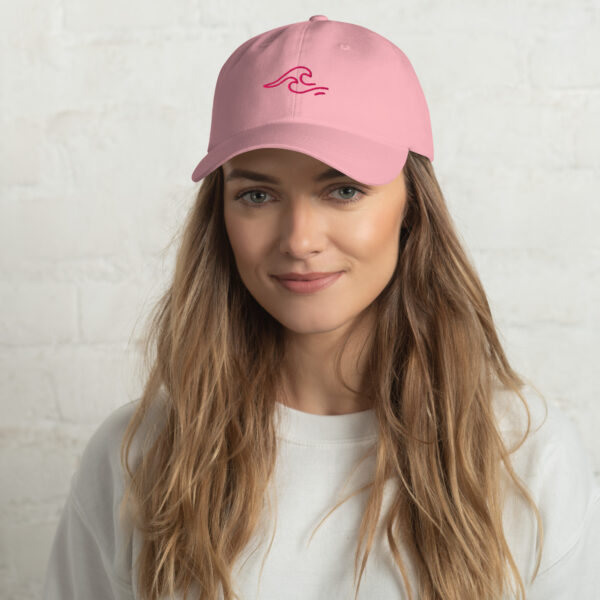 Dad hat - Pink Ocean - Image 4