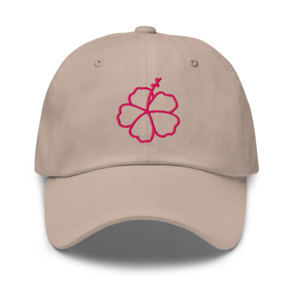 Dad hat - Pink Flower