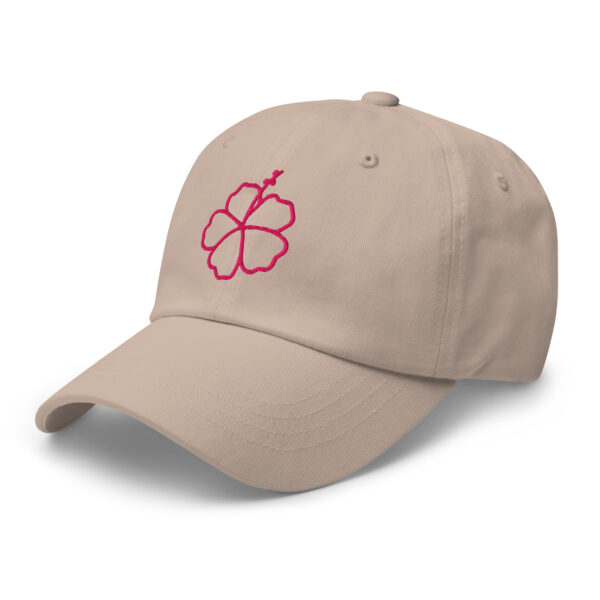Dad hat - Pink Flower - Image 8
