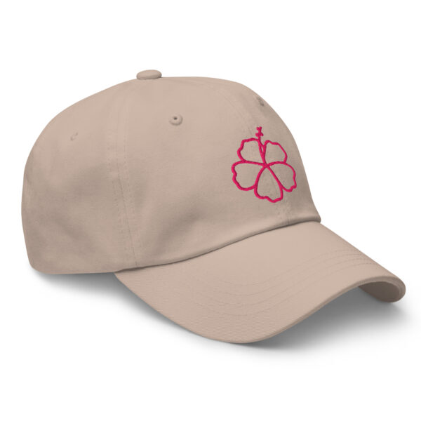 Dad hat - Pink Flower - Image 6