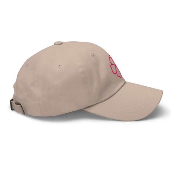 Dad hat - Pink Flower - Image 5